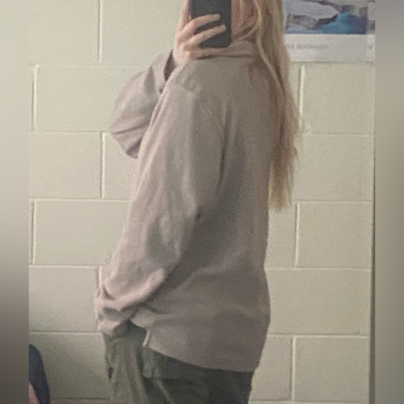 Fleece corduroy quarter zip - Picture 3 of 4